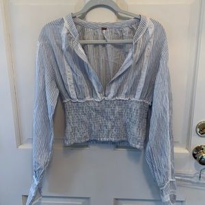 Free people striped shirt